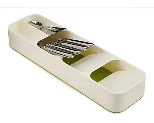 ORGANIZADOR DE CUBIERTOS PARA CAJONES CON 5 COMPARTIMENTOS - 3