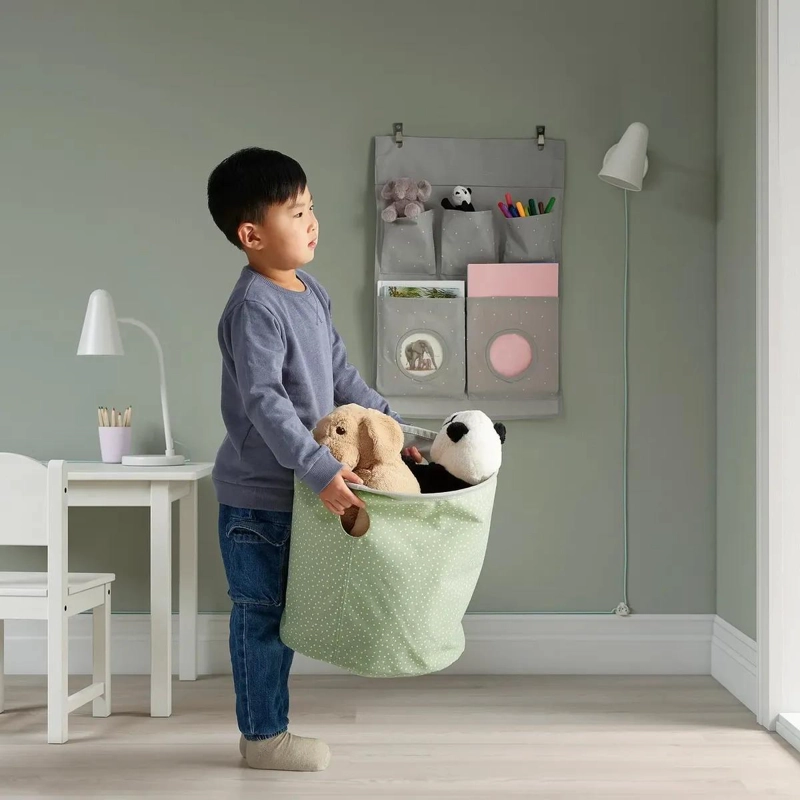 ORGANIZADOR COLGANTE INFANTIL DE POLIE STER CON MULTIPLES BOLSILLOS - 7