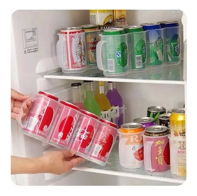 SOPORTE ORGANIZADOR PARA CERVEZAS Y BOTELLAS EN NEVERA - 3