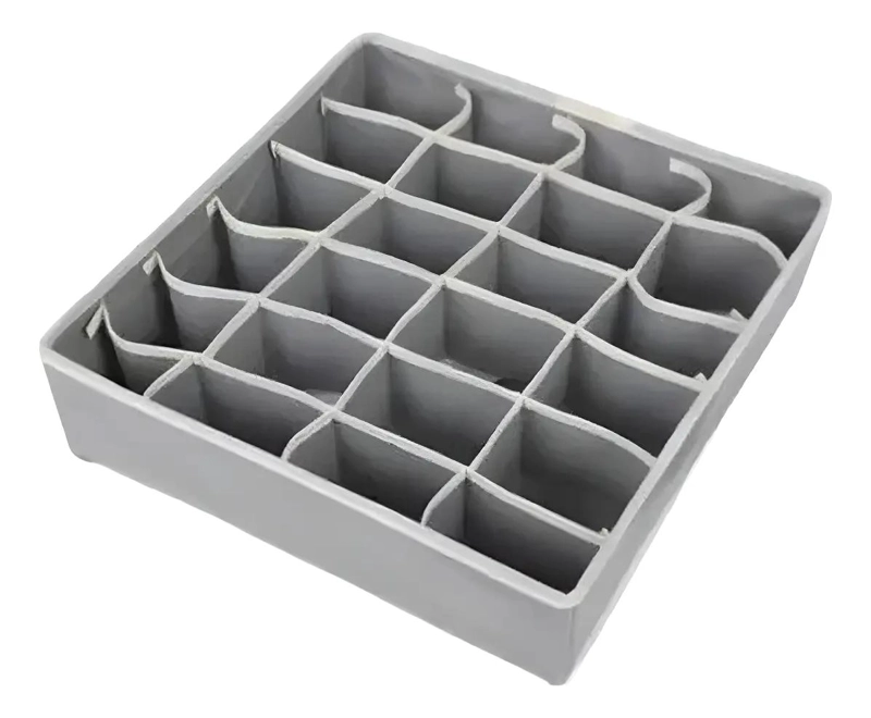 SET DE 4 ORGANIZADORES PLEGABLES PARA ROPA INTERIOR Y ACCESORIOS - 7