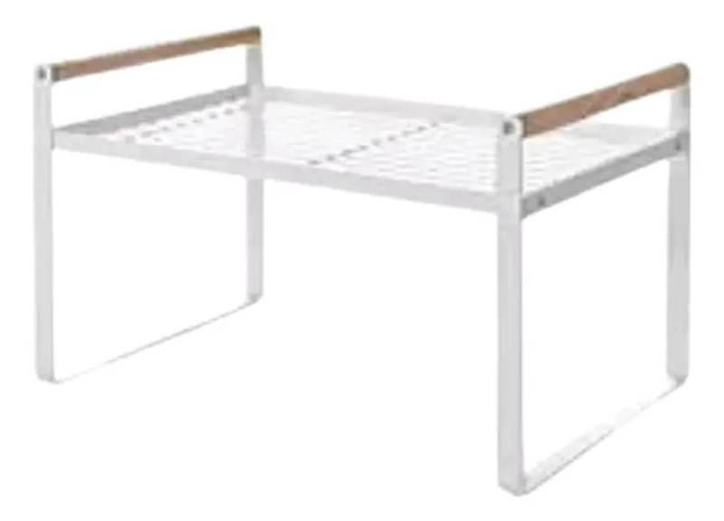 ESTANTE ORGANIZADOR DE COCINA BLANCO PARA GABINETES - 3