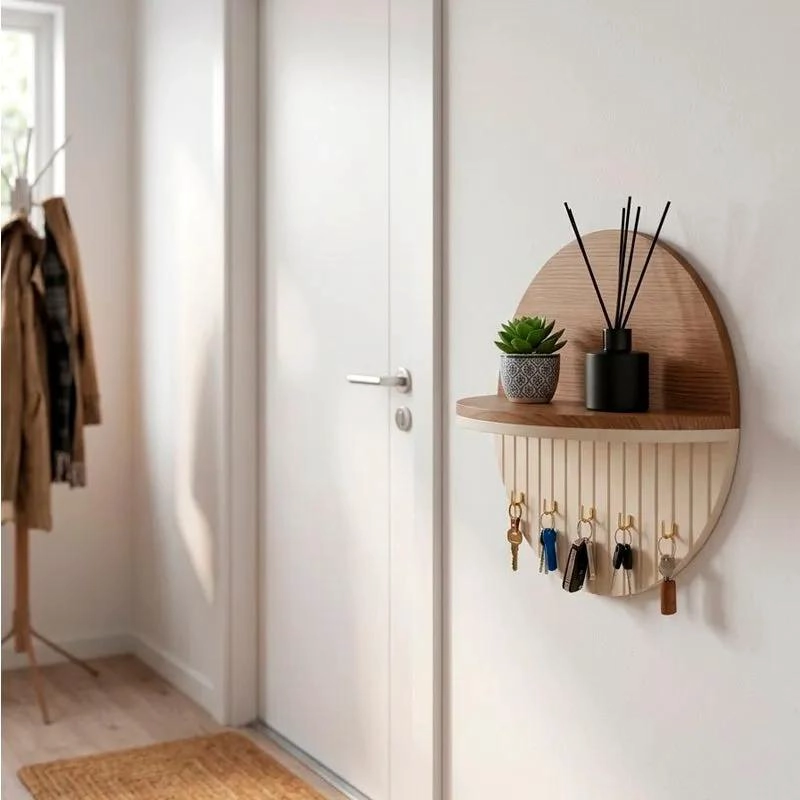 ORGANIZADOR DE PARED PARA LLAVES Y CORRESPONDENCIA - 2