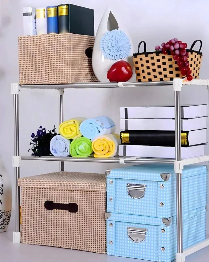 ESTANTE ORGANIZADOR MULTIUSOS PARA COCINA Y MICROONDAS - 5