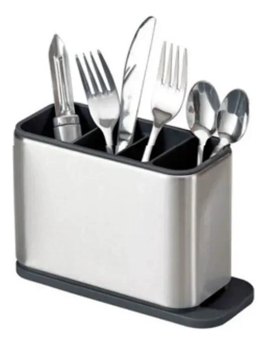 ESCURRIDOR DE CUBIERTOS Y UTENSILIOS DE ACERO INOXIDABLE - 6