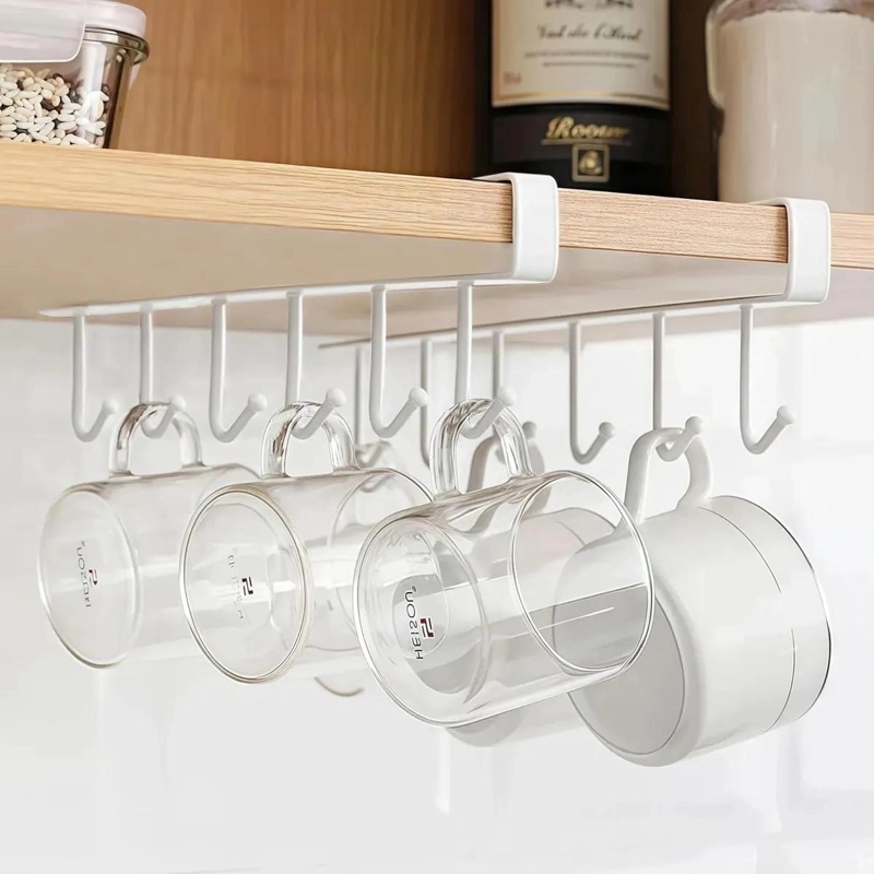 GANCHOS COLGANTES PARA COCINA Y BAÑO, 4 PIEZAS - 5