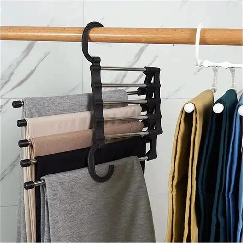 PERCHEROS COLGADORES PLEGABLES MULTICAPA PARA ROPA - 5
