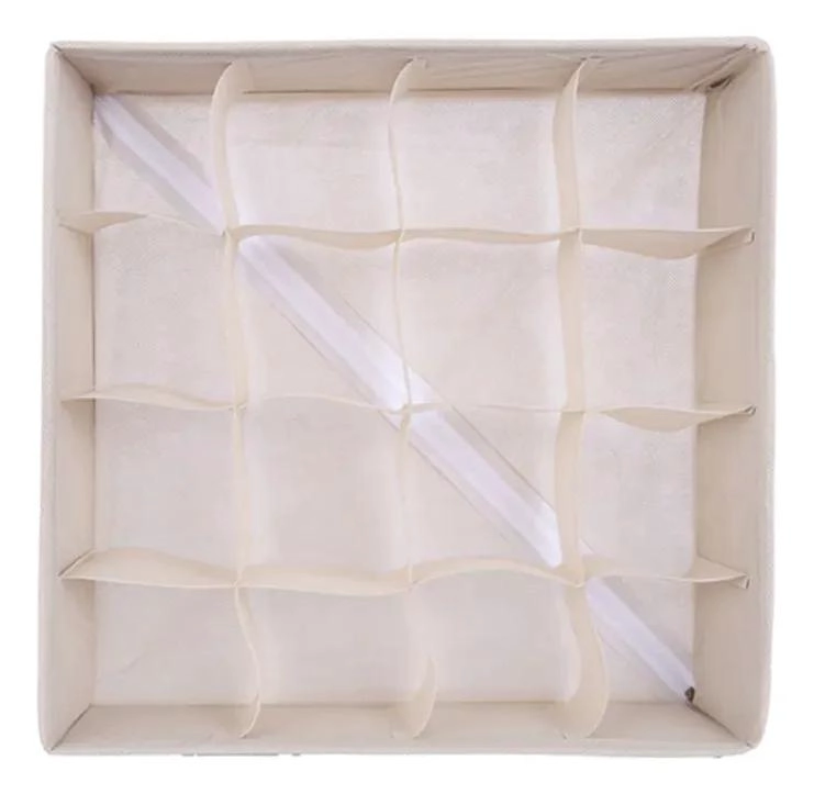 ORGANIZADOR TEXTIL PARA ROPA INTERIOR CON 16 DIVISIONES - 6