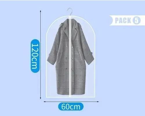 BOLSAS TRANSPARENTES IMPERMEABLES PARA ROPA 60X120CM - 6