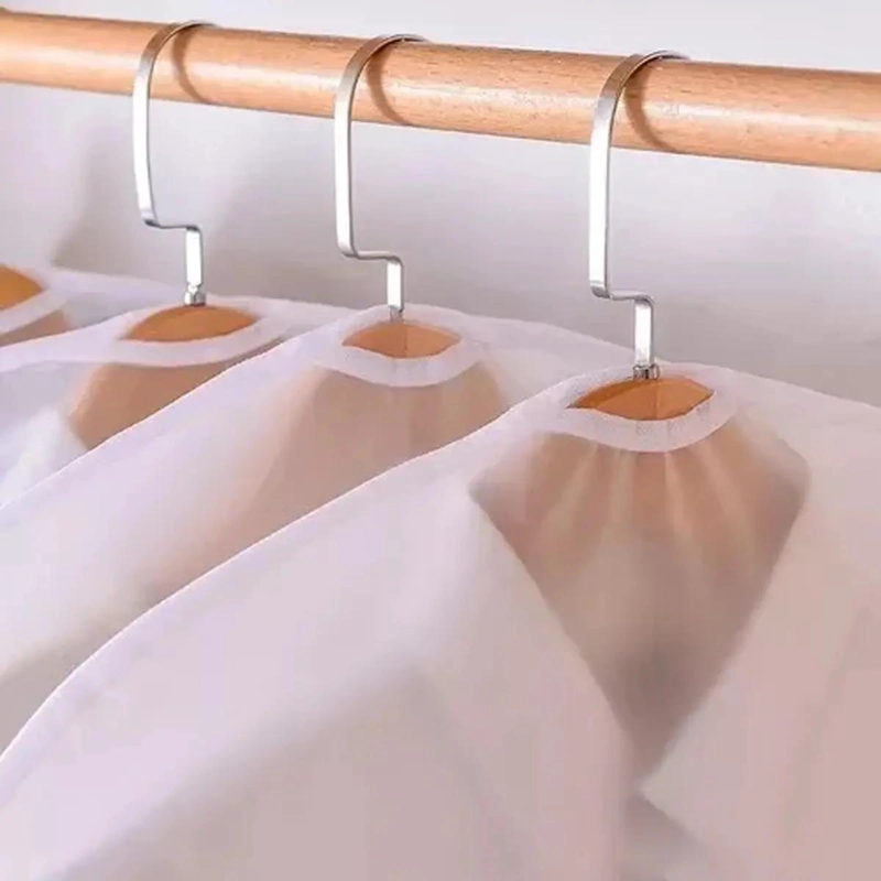 JUEGO DE 5 BOLSAS TRANSPARENTES PARA ALMACENAMIENTO DE ROPA - 4