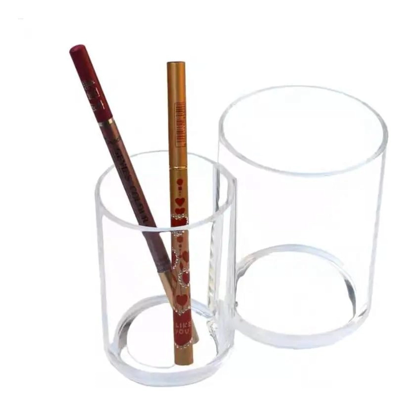 FRASCO DOBLE ACRILICO PARA ALMACENAMIENTO DE MAQUILLAJE Y ACCESORIOS - 2
