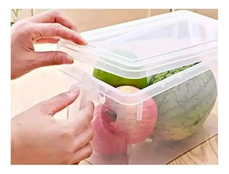 CAJA ORGANIZADORA PLASTICA PARA REFRIGERADOR Y COCINA - 3