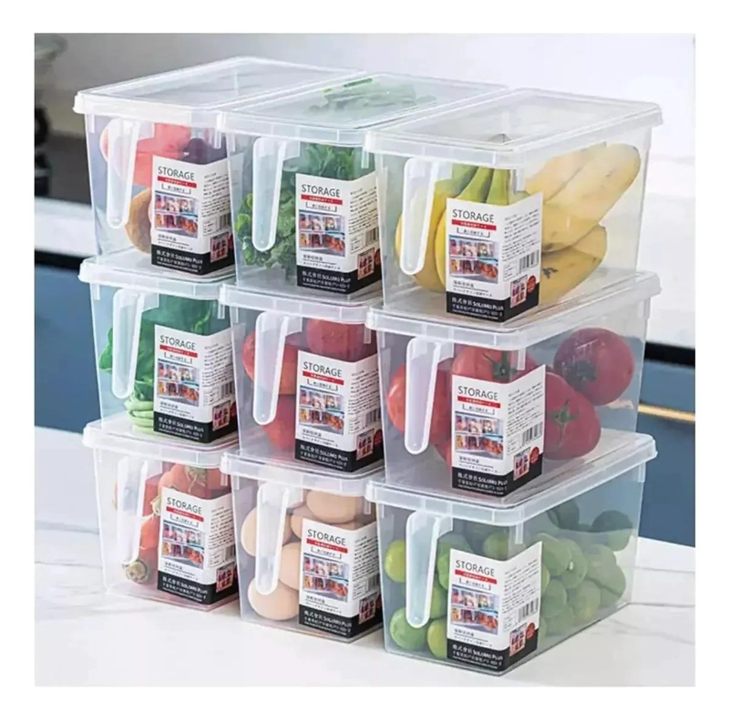 CAJA ORGANIZADORA PLASTICA PARA REFRIGERADOR Y COCINA - 5