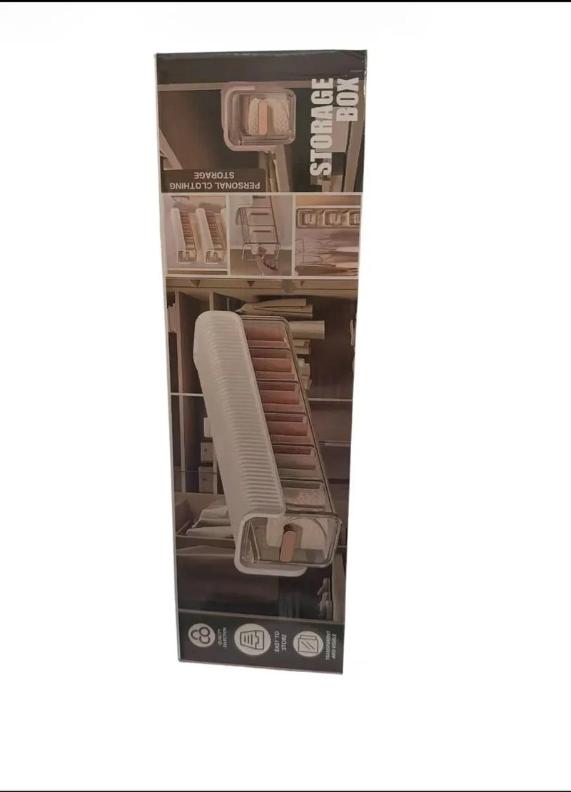 ORGANIZADOR DE ROPA INTERIOR CON 6 DIVISIONES PARA CAJON - 1
