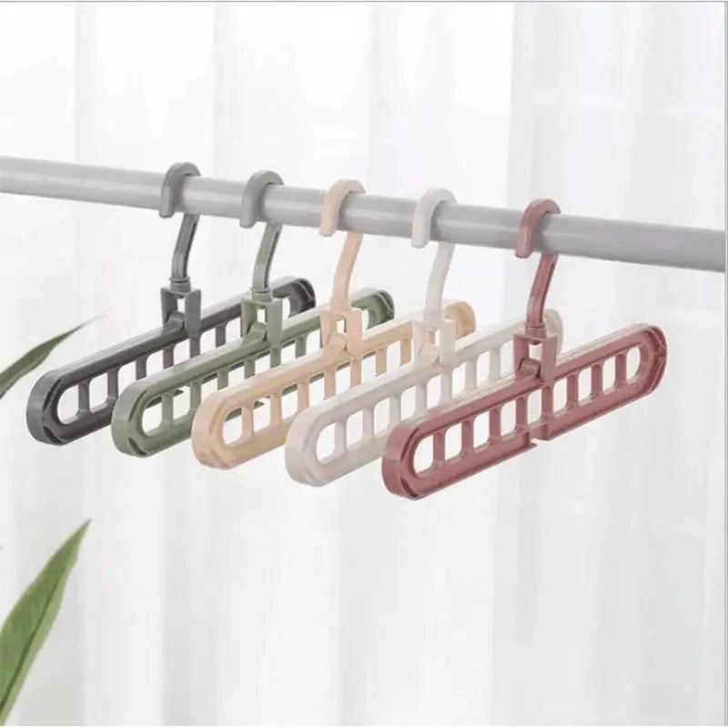 PACK DE 5 PERCHEROS COLGADORES MAGICOS PARA AHORRO DE ESPACIO - 3