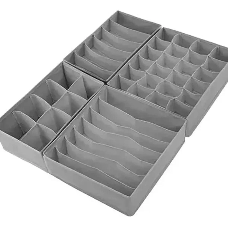 ORGANIZADOR DE ROPA INTERIOR PARA CAJONES SET DE 4 PIEZAS - 5
