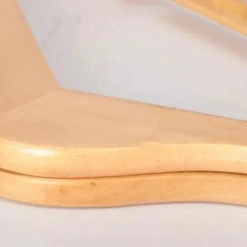PACK DE 4 GANCHOS COLGADORES DE ROPA ANTIDESLIZANTES DE MADERA - 4