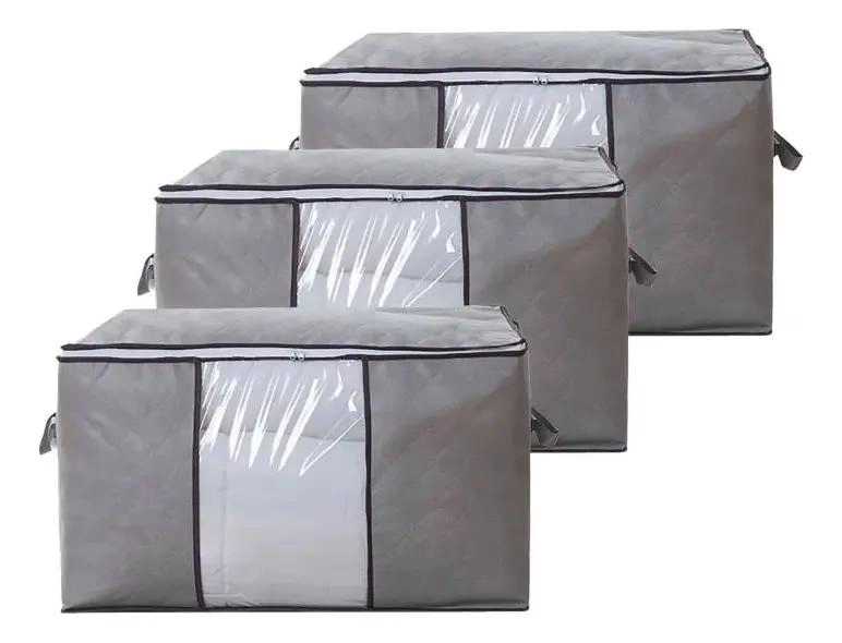 SET DE 3 ORGANIZADORES DE ALMACENAMIENTO PARA ROPA Y ACCESORIOS - 1