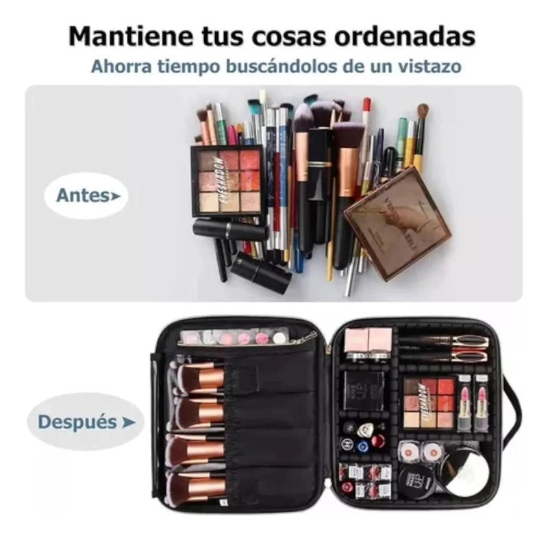NECESER COSME TICO PORTATIL IMPERMEABLE PARA MAQUILLAJE - 10