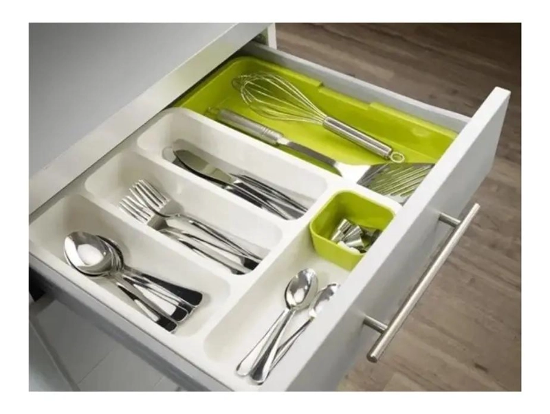 ORGANIZADOR EXTENSIBLE PARA CUBIERTOS CON COMPARTIMIENTOS - 3