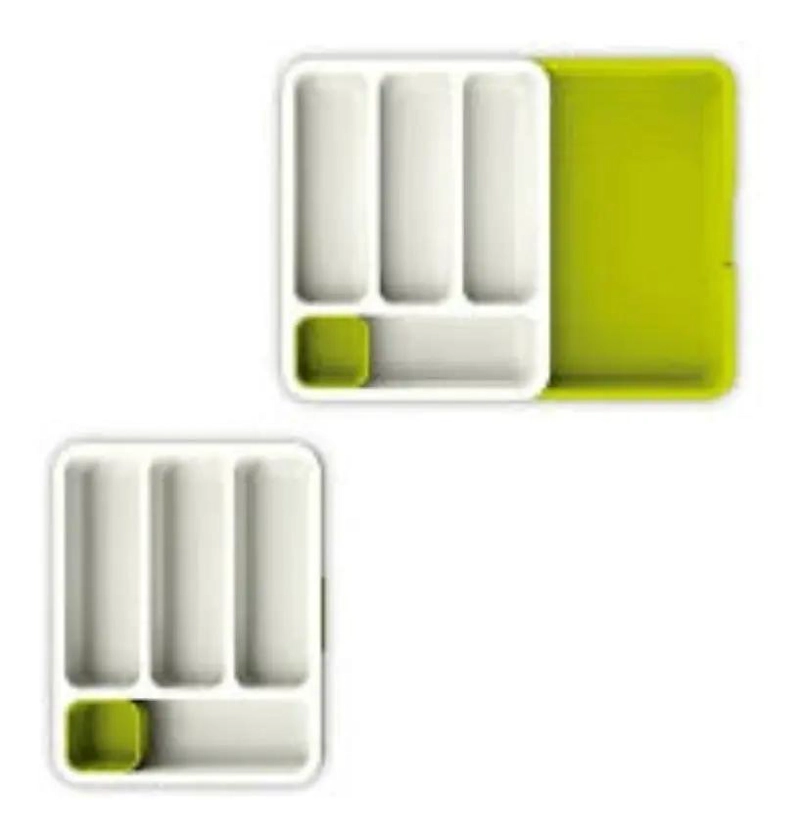 ORGANIZADOR EXTENSIBLE PARA CUBIERTOS CON COMPARTIMIENTOS - 4