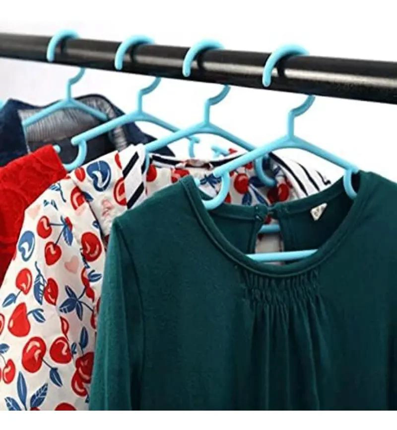 SET DE 10 PERCHAS INFANTILES PARA ROPA DE BEBE  Y NIÑOS - 5