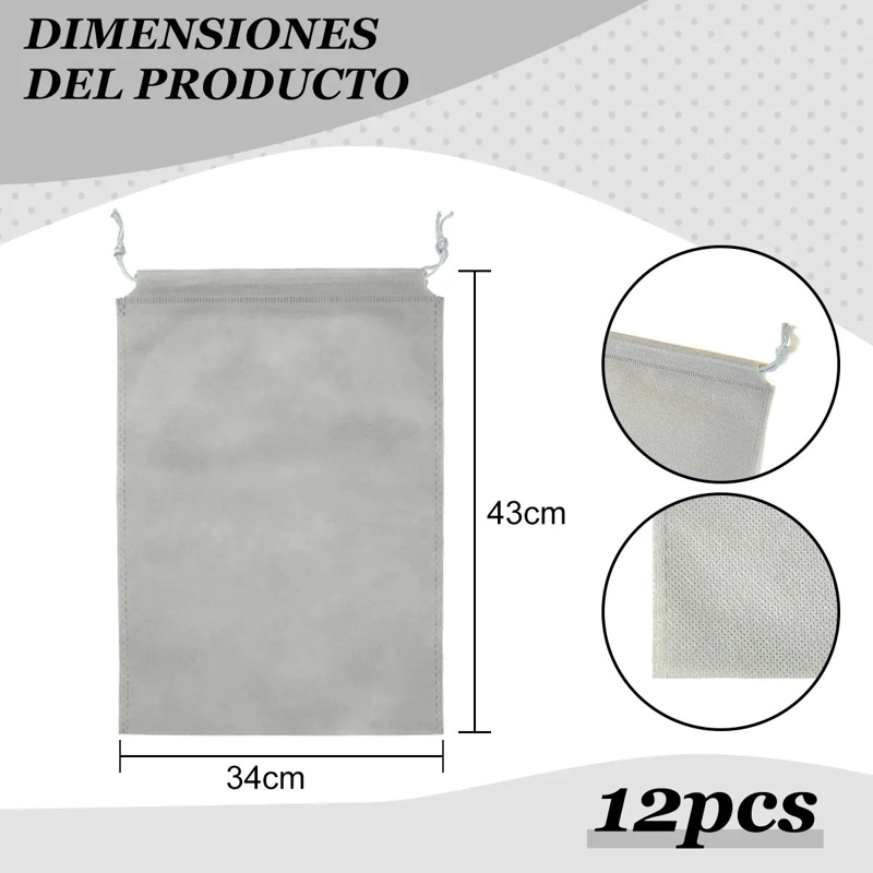 BOLSAS DE ALMACENAMIENTO PARA ZAPATOS Y ACCESORIOS DE VIAJE - 2