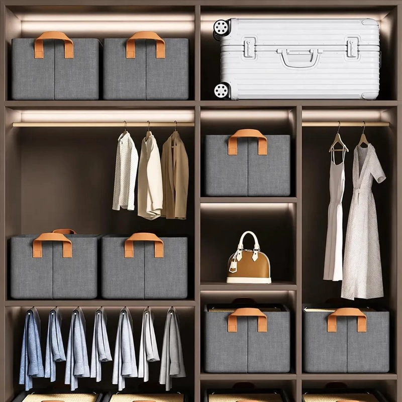 CAJA ORGANIZADORA PLEGABLE PARA ROPA Y ALMACENAMIENTO - 2