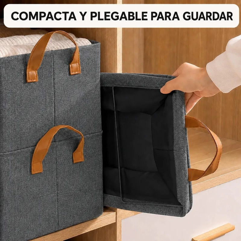 CAJA ORGANIZADORA PLEGABLE PARA ROPA Y ALMACENAMIENTO - 5