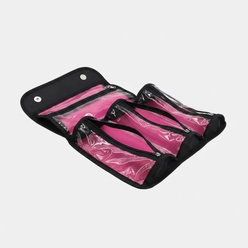 ESTUCHE ORGANIZADOR DE MAQUILLAJE PARA VIAJES COMPACTO - 5