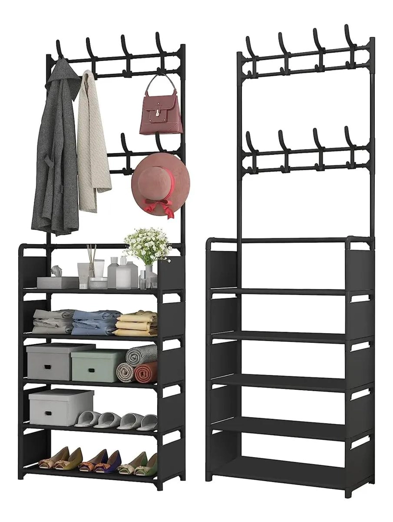 ORGANIZADOR COLGADOR DE ZAPATOS 5 NIVELES PARA ARMARIO - 1