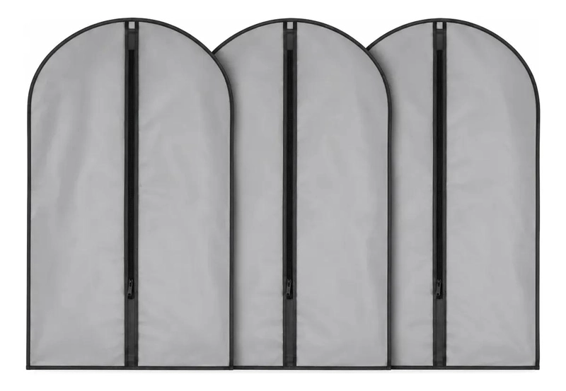 PACK DE 3 FUNDAS PARA TRAJES 60X90 CM PARA ORGANIZAR ROPA - 1
