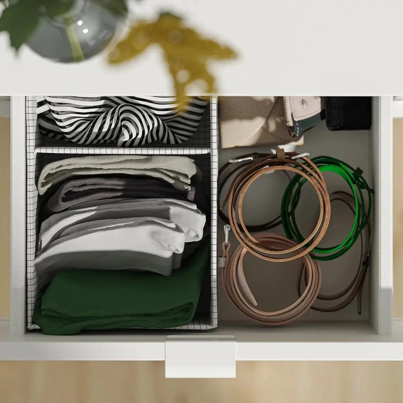 CAJA ORGANIZADORA CON COMPARTIMENTOS PARA ROPA Y ACCESORIOS - 6