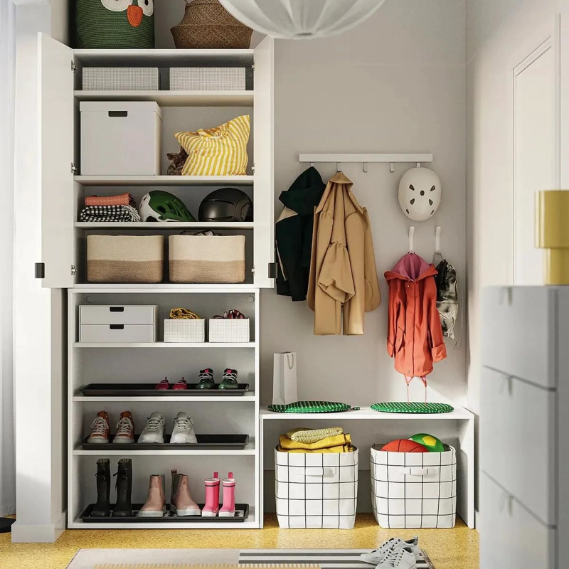 CAJA ORGANIZADORA CON COMPARTIMENTOS PARA ROPA Y ACCESORIOS - 7