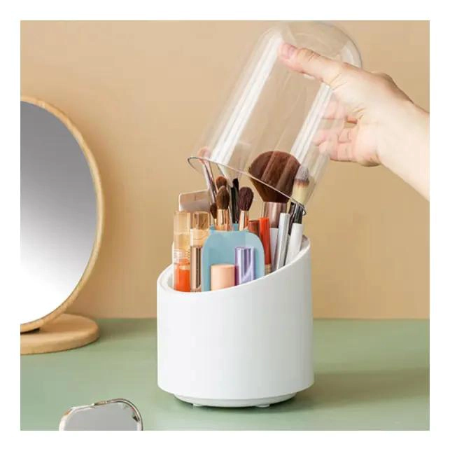 ORGANIZADOR GIRATORIO 360 PARA BROCHAS Y LAPICES DE MAQUILLAJE - 2