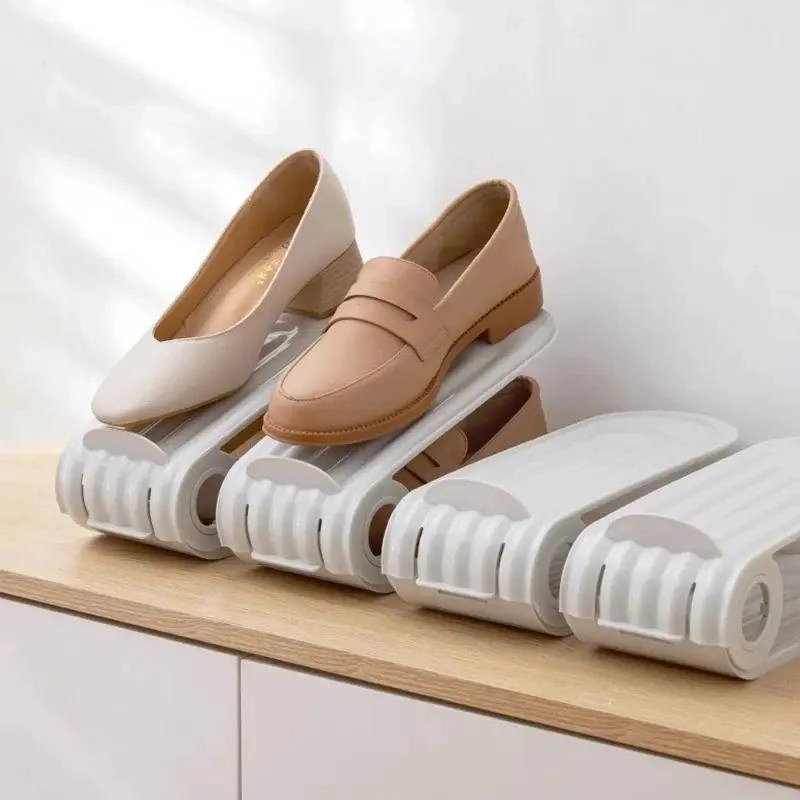 ORGANIZADOR DE ZAPATOS PRACTICO EN PACK DE 2 - 3