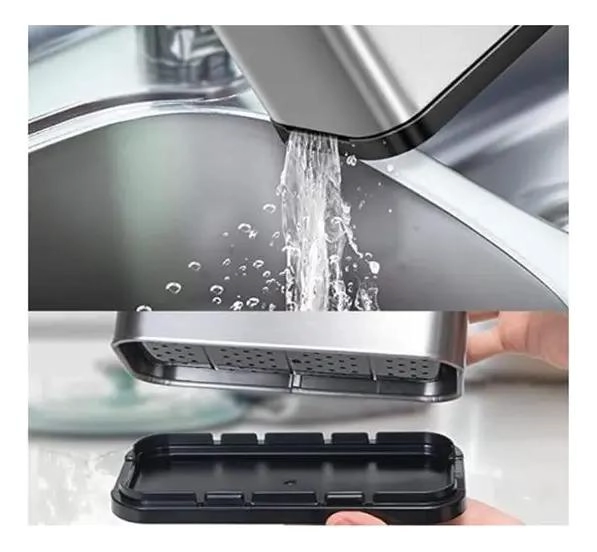 ESCURRIDOR DE UTENSILIOS DE COCINA EN ACERO INOXIDABLE - 8