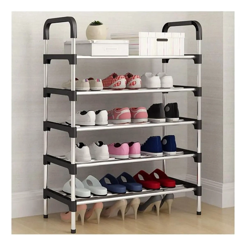 ZAPATERO ORGANIZADOR DE 6 PISOS PARA 18 PARES DE ZAPATOS - 5