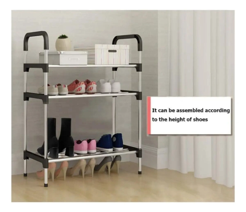 ZAPATERO ORGANIZADOR DE 6 PISOS PARA 18 PARES DE ZAPATOS - 6