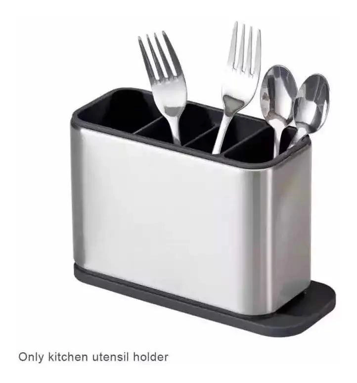 SOPORTE ORGANIZADOR DE CUCHILLOS DE ACERO INOXIDABLE PARA COCINA - 4
