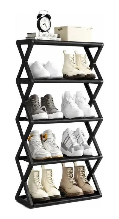 ZAPATERA VERTICAL DE 5 NIVELES PARA CALZADO COMPACTA - 1