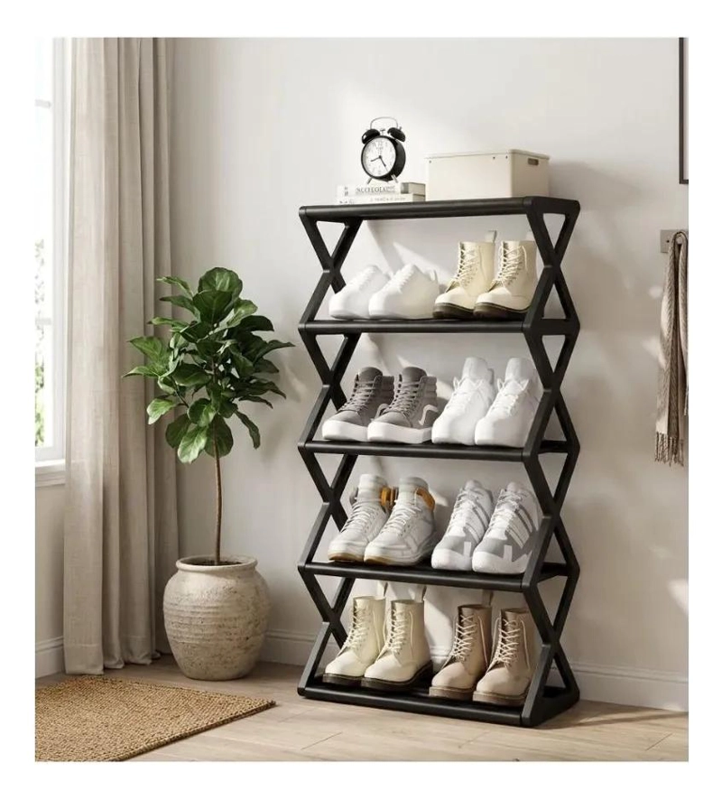 ZAPATERA VERTICAL DE 5 NIVELES PARA CALZADO COMPACTA - 3