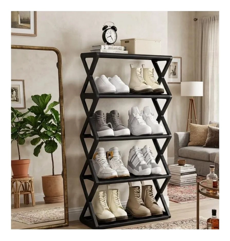 ZAPATERA VERTICAL DE 5 NIVELES PARA CALZADO COMPACTA - 4