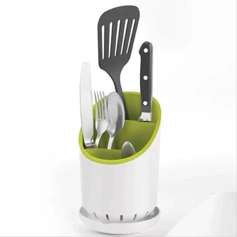 ESCURRIDOR PARA CUBIERTOS CON DISEÑO ORGANIZADOR Y DRENAJE - 2