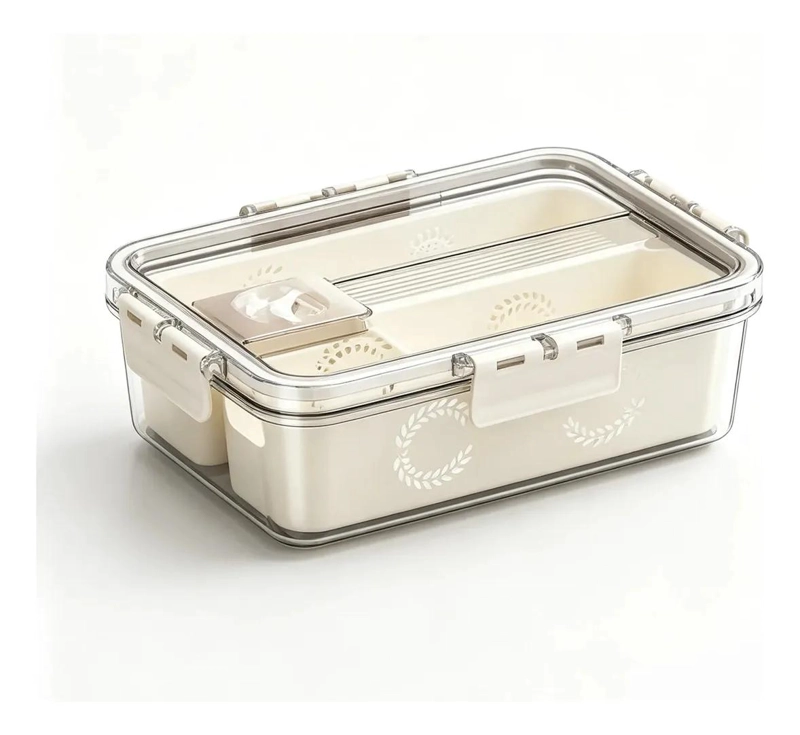 SET ORGANIZADOR DE NEVERA CON COMPARTIMIENTOS MULTIUSOS - 1