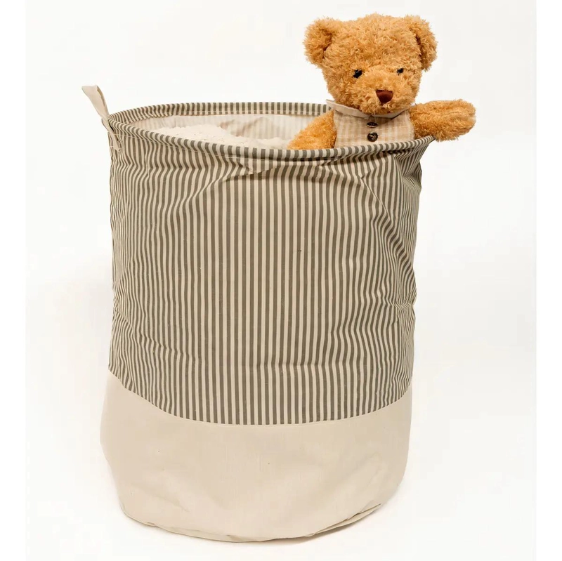CESTO ORGANIZADOR PLEGABLE 40X50 CM PARA ROPA Y JUGUETES - 3