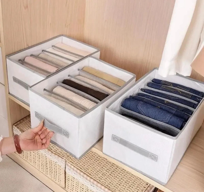 ORGANIZADOR RECTANGULAR DE ROPA CON 9 DIVISORES - 1