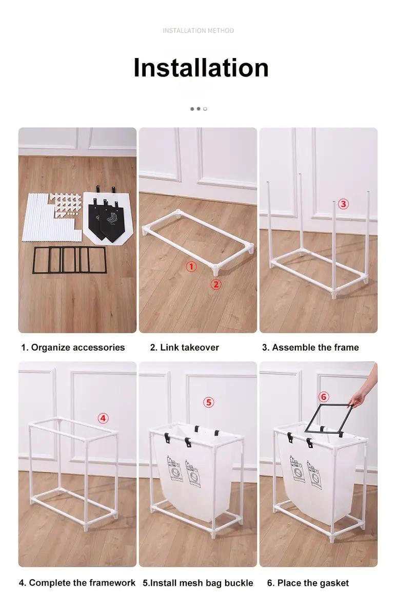 CESTO ORGANIZADOR MULTIUSOS PARA ROPA Y JUGUETES - 5