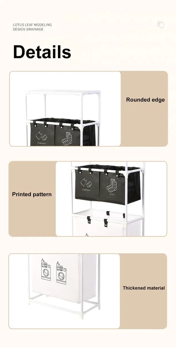 CESTO ORGANIZADOR MULTIUSOS PARA ROPA Y JUGUETES - 6