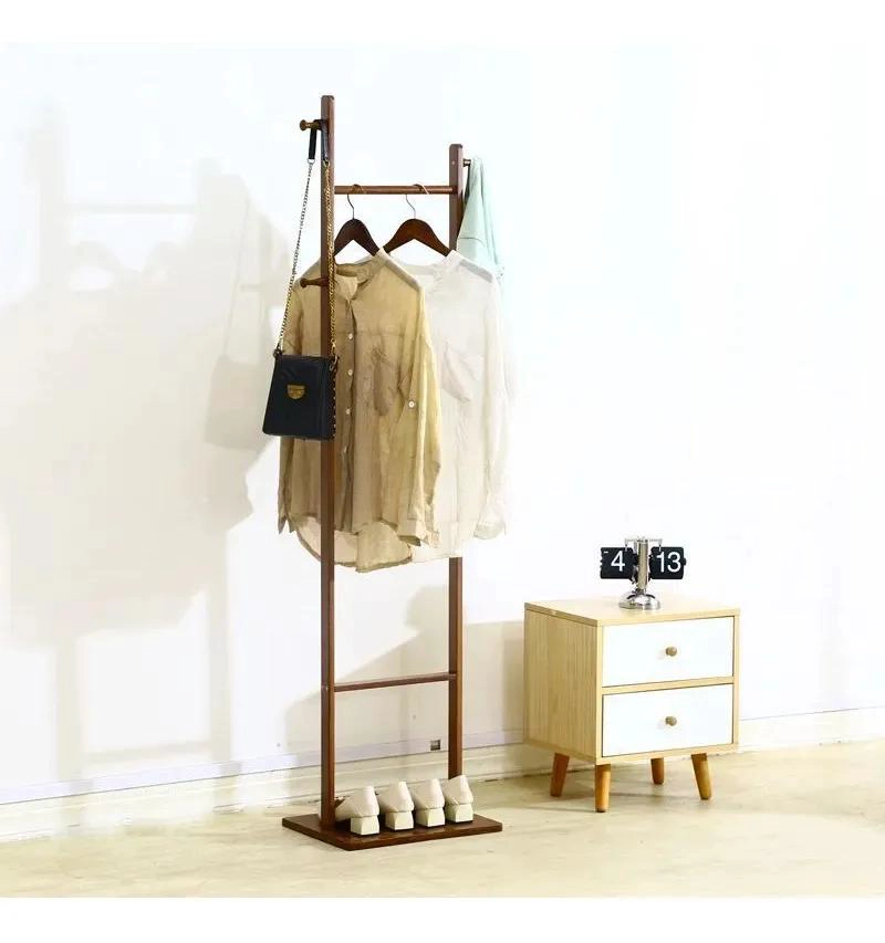 PERCHERO DE PIE Y VELADOR NORDICO PARA DORMITORIO - 3