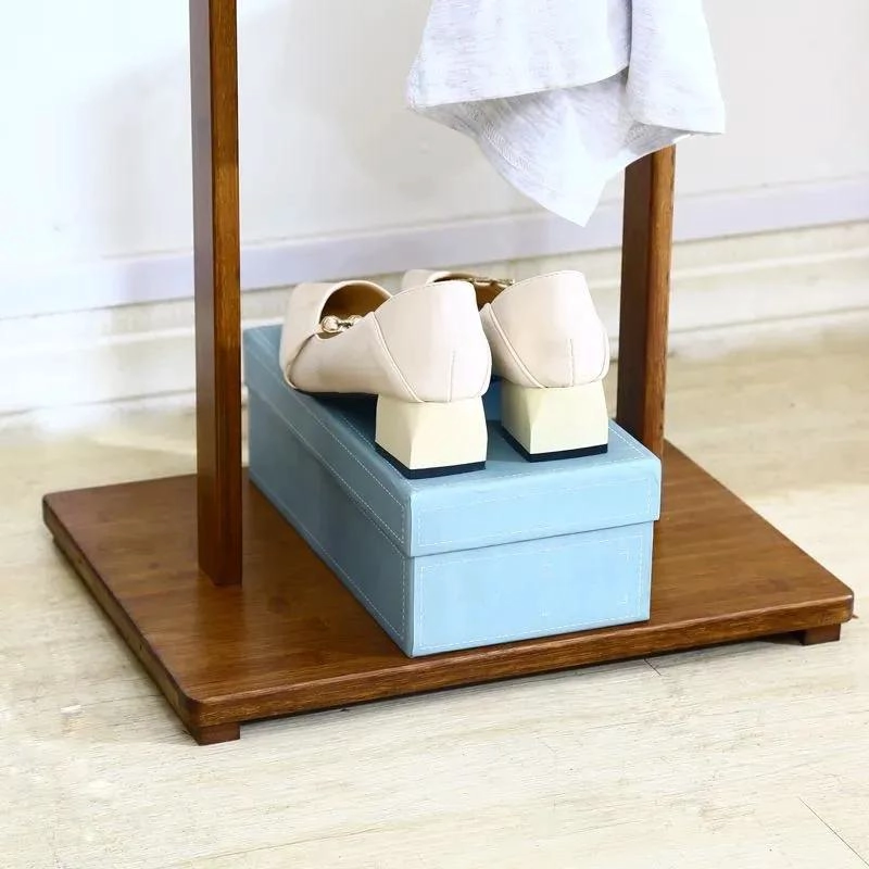 PERCHERO DE PIE Y VELADOR NORDICO PARA DORMITORIO - 4